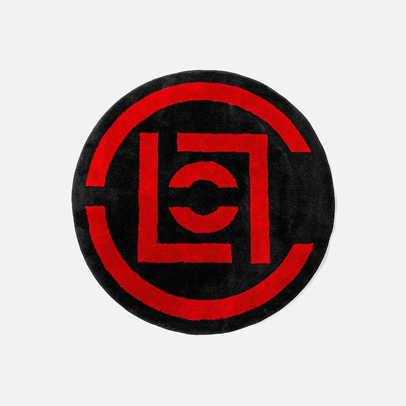 Home Furnishings Artistic Carpet Clot Logo Classic Red Rug Limited Edition Parlor Bedroom Playroom Hypebeast Collection Handtufted Trending Floor Mat 