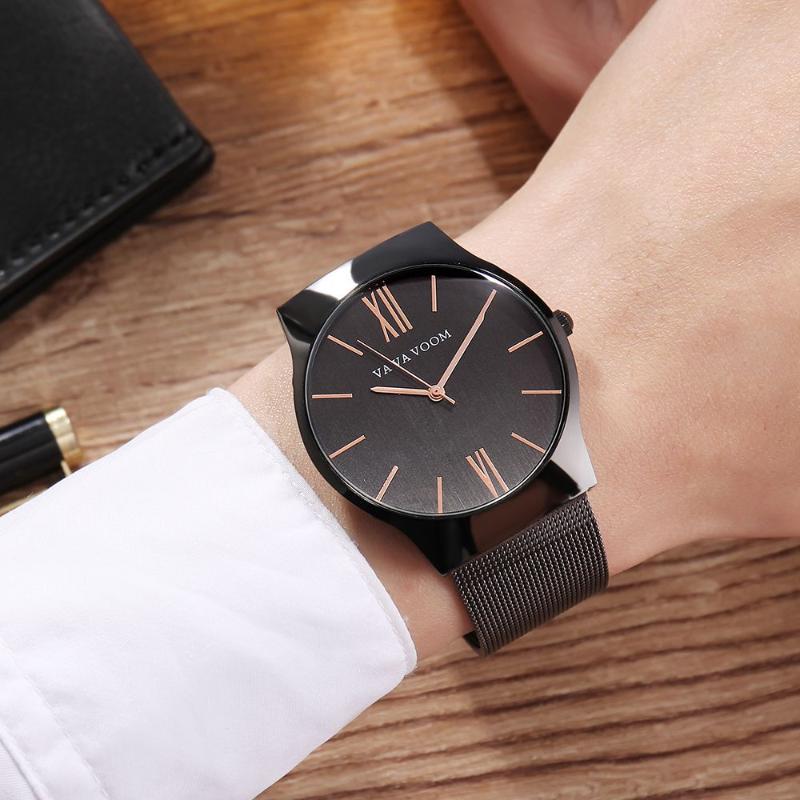 Wristwatches Luxury Mens Business Watches Top Brand Stainless Steel Mesh Band Wrist Watch Male Waterproof Quartz Clock Reloj Deportivo Hombr, 213ss
Wristwatches Luxury Mens Business Watches Top Brand Stainless Steel Mesh Band Wrist Watch Male Waterproof Quartz Clock Reloj Deportivo Hombr, 213ss