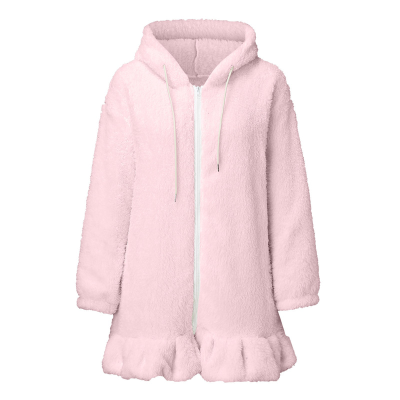 Women's Hoodies & Sweatshirts Bunny Ear Hoodie Women Kawaii Casual Solid Color S 220823