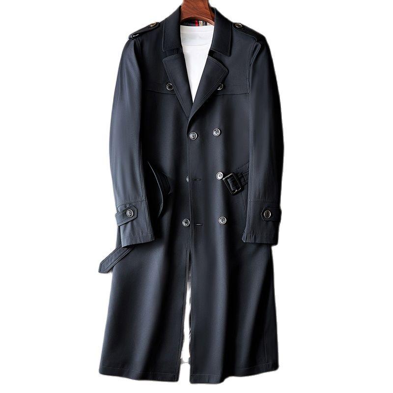 Men's Trench Coats Autumn Fashion High-end Double-breasted Coat Mid-length Men's Windbreaker Exquisite Work Light Luxury Business CoatMe, Army green
Men's Trench Coats Autumn Fashion High-end Double-breasted Coat Mid-length Men's Windbreaker Exquisite Work Light Luxury Business CoatMe, Army green