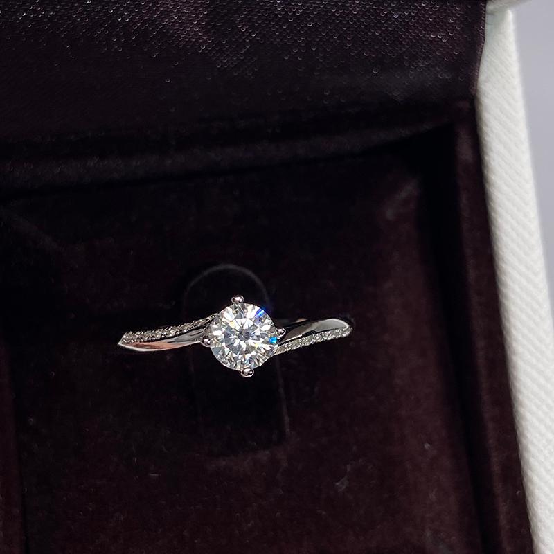 Cluster Rings 100% Real Moissanite Engagement Platinum Plating Sterling Silver 1CT 2CT 3CT Diamond Wedding Classic 6 Prong RingCluster
Cluster Rings 100% Real Moissanite Engagement Platinum Plating Sterling Silver 1CT 2CT 3CT Diamond Wedding Classic 6 Prong RingCluster