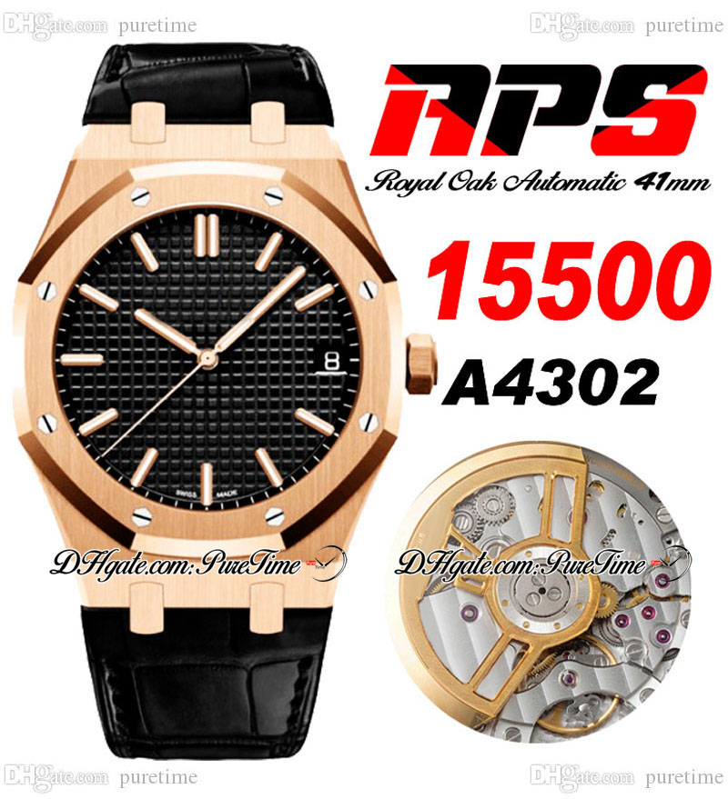APSF 41mm A4302 Automatic Mens Watch 1550 Ultra Thin Rose Gold Black Grande Tapisserie Dial Leather Strap Super Edition Puretime
APSF 41mm A4302 Automatic Mens Watch 1550 Ultra Thin Rose Gold Black Grande Tapisserie Dial Leather Strap Super Edition Puretime