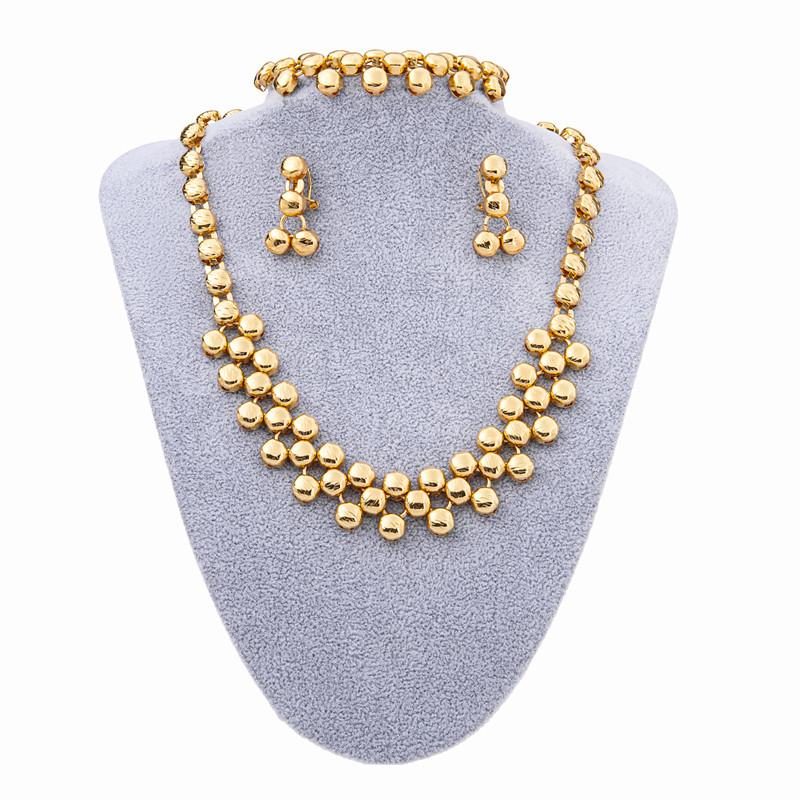 Earrings & Necklace Dubai Jewelry Sets Gold & Earring Set For Women French Wedding Bridesmaid Accessories African Bridal Exquisite Gifts, As pic
Earrings & Necklace Dubai Jewelry Sets Gold & Earring Set For Women French Wedding Bridesmaid Accessories African Bridal Exquisite Gifts, As pic