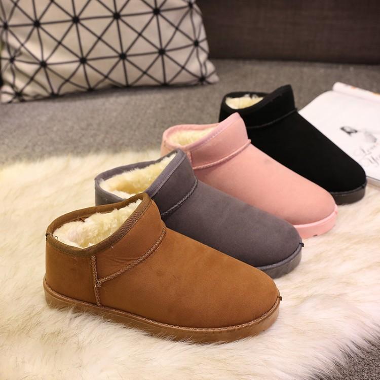 Winter Shoes Warm and Plush Snow Boots Women's Short Boots Flat Bottomed Student Cotton Shoes, Yellow
Winter Shoes Warm and Plush Snow Boots Women's Short Boots Flat Bottomed Student Cotton Shoes, Yellow
