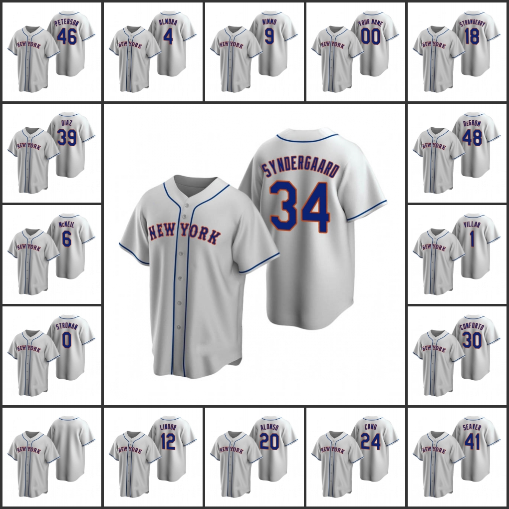 New York''Mets''Men Women Youth Michael Conforto Francisco Lindor Darryl Strawberry Jacob deGrom Javier Baez Custom Gray Authentic Road Jersey
New York''Mets''Men Women Youth Michael Conforto Francisco Lindor Darryl Strawberry Jacob deGrom Javier Baez Custom Gray Authentic Road Jersey
