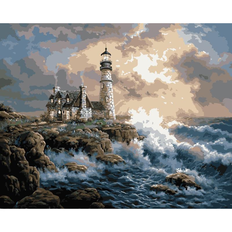 Paintings DIY Oil Painting Paint By Number Kit For Kids Adults Students Beginner Canvas Lighthouse 16x20 Inch
Paintings DIY Oil Painting Paint By Number Kit For Kids Adults Students Beginner Canvas Lighthouse 16x20 Inch
