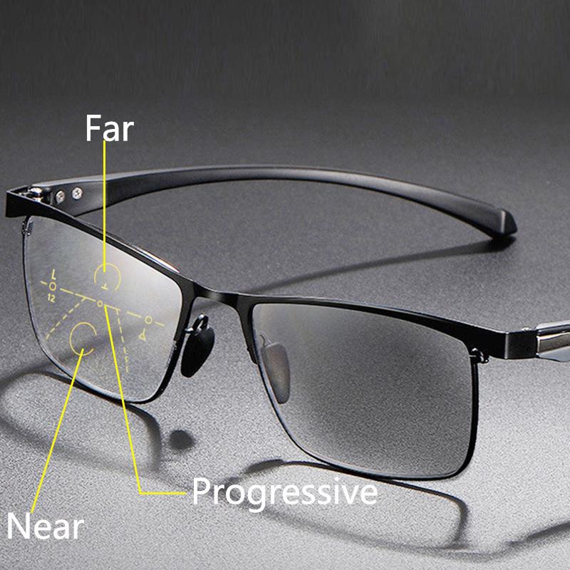 Sunglasses Pochromic Progressive Multifocal Reading Glasses Men Anti Blue Light UltraLight Tr90 Full Frame Presbyopic GlassesSunglasses
Sunglasses Pochromic Progressive Multifocal Reading Glasses Men Anti Blue Light UltraLight Tr90 Full Frame Presbyopic GlassesSunglasses