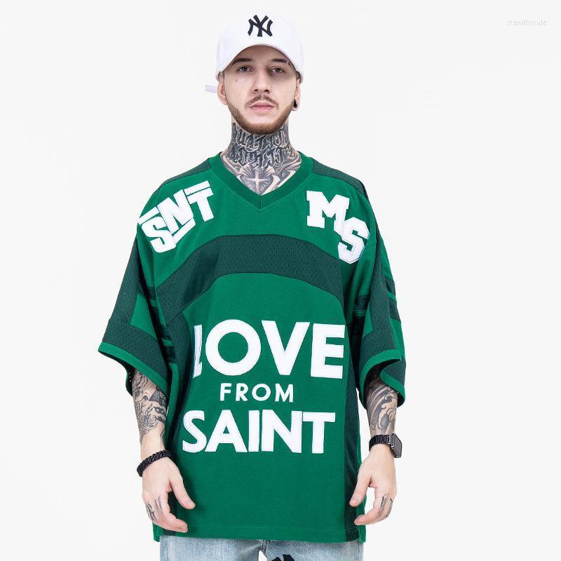Men's T-Shirts 2022 Oversize HOP HIP Summer Men Tshirts Loose Hockey Jersey Two-ply Fabric Embroidered Mesh Half-sleeve T-shirtsMen's, Green
Men's T-Shirts 2022 Oversize HOP HIP Summer Men Tshirts Loose Hockey Jersey Two-ply Fabric Embroidered Mesh Half-sleeve T-shirtsMen's, Green