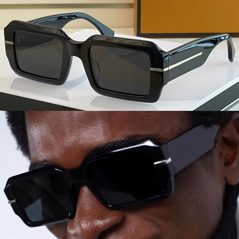 Sunglasses F40045 Mens Fashion Luxury Black Framed Temples Big Letter Spelling Summer Outdoor Driving Vacation Anti-UV400 Designer Sunglasses Top Quality Belt Box
Sunglasses F40045 Mens Fashion Luxury Black Framed Temples Big Letter Spelling Summer Outdoor Driving Vacation Anti-UV400 Designer Sunglasses Top Quality Belt Box