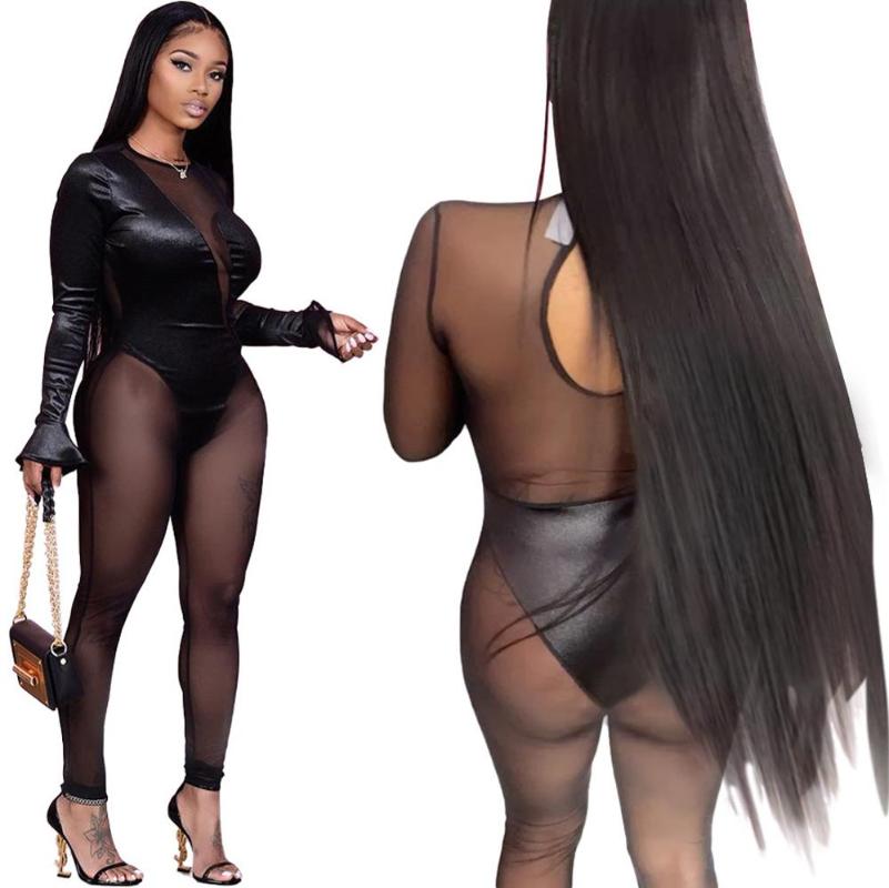 Women' Jumpsuits & Rompers Skinny Mesh Night Club Romper Sexy Women Patchwork Bodycon Party Overalls JumpsuitWomen' Women'sWomen, Ml22899
Women' Jumpsuits & Rompers Skinny Mesh Night Club Romper Sexy Women Patchwork Bodycon Party Overalls JumpsuitWomen' Women'sWomen, Ml22899