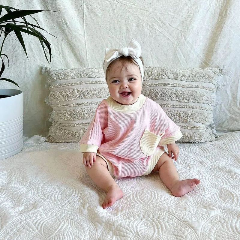 Summer born Infant Romper Cotton Short Sleeve Baby Boys Girls Clothes Onepiece Fashion Clothing 220426
