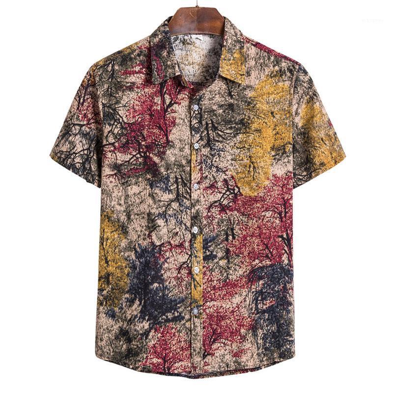 Men's Casual Shirts Harajuku Hawaiian Shirt Summer Printed Short Sleeve Pocket Beach Wind Top Blouse One Button Wild Chemise, Green
Men's Casual Shirts Harajuku Hawaiian Shirt Summer Printed Short Sleeve Pocket Beach Wind Top Blouse One Button Wild Chemise, Green