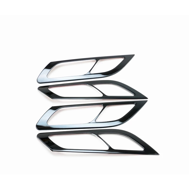 Car Inner Door Handle Frame Interior Modification Inner Door Bowl Handle Sequin Stickers For Peugeot 508 2011 2013 2015 2018