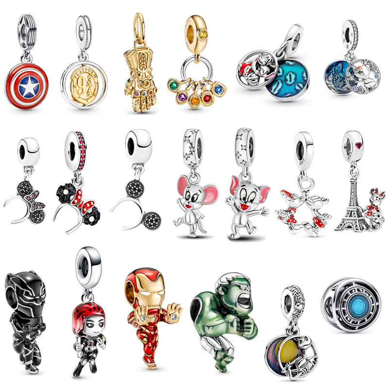 New s925 Sterling Silver Charm Loose Beads Beaded Ladies Movie Character Little Bear Original Fit Pandora Bracelet Mouse Pendant DIY Luxury Jewelry Gifts For Women
New s925 Sterling Silver Charm Loose Beads Beaded Ladies Movie Character Little Bear Original Fit Pandora Bracelet Mouse Pendant DIY Luxury Jewelry Gifts For Women