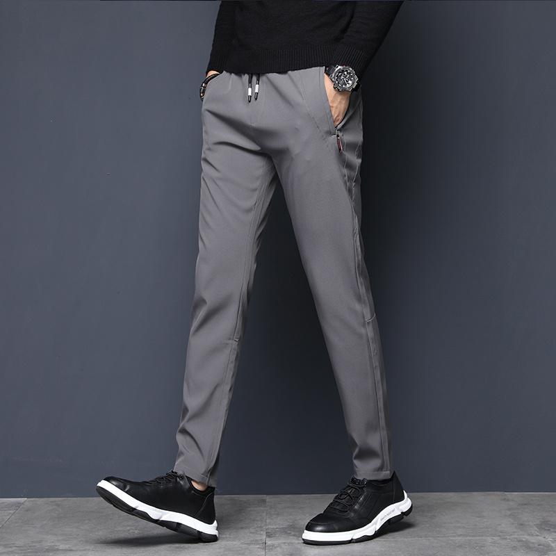 Men's Pants Spring Summer Casual Men's Slim Fit Chinos Fashion Thin Zipper Pocket Elastic Waist Fast Dry Trousers Male Brand ClothingMen, Black
Men's Pants Spring Summer Casual Men's Slim Fit Chinos Fashion Thin Zipper Pocket Elastic Waist Fast Dry Trousers Male Brand ClothingMen, Black