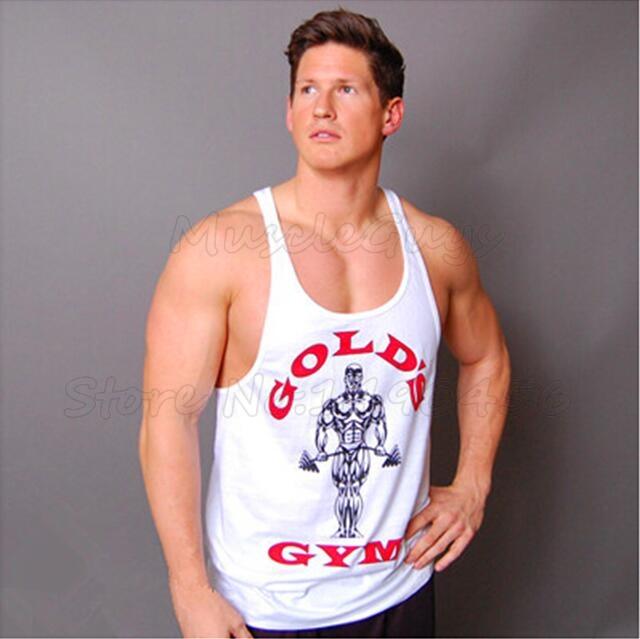 Men's Tank Tops Muscleguys Brand Bodybuilding Stringer Fitness Men Workout Golds Vest Cotton Gyms ClothingMen's, Black
Men's Tank Tops Muscleguys Brand Bodybuilding Stringer Fitness Men Workout Golds Vest Cotton Gyms ClothingMen's, Black