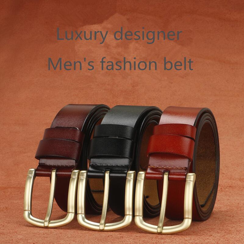 Belts High Quality Men Belt Luxury Designer Pin Buckle Cow Genuine Leather Retro Cowhide Business Casual WaistbandBelts, Black
Belts High Quality Men Belt Luxury Designer Pin Buckle Cow Genuine Leather Retro Cowhide Business Casual WaistbandBelts, Black