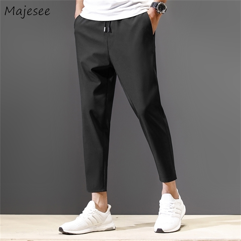 Men's Pants Men Solid Ankle length Simple All Match Mens Breathable Korean Style Fashion Plus Size Trousers Males Harajuku 220826, Gray2
Men's Pants Men Solid Ankle length Simple All Match Mens Breathable Korean Style Fashion Plus Size Trousers Males Harajuku 220826, Gray2