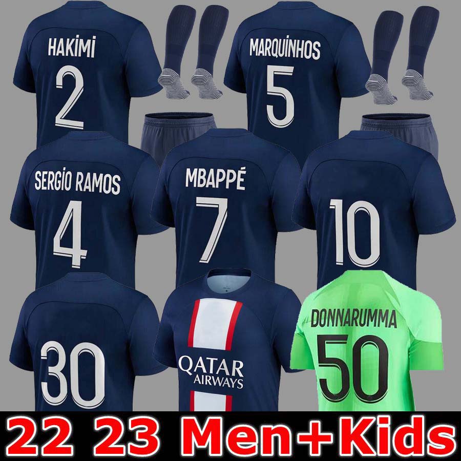 HAKIMI maillot de foot 20 21 22 23 soccer jersey 2022 2023 MBAPPE shirt men kids hommes enfants VERRATTI MARQUINHOS KIMPEMBE fourth STAR SPECIAL RAMOS PsGs champion, Third aldult ucl
HAKIMI maillot de foot 20 21 22 23 soccer jersey 2022 2023 MBAPPE shirt men kids hommes enfants VERRATTI MARQUINHOS KIMPEMBE fourth STAR SPECIAL RAMOS PsGs champion, Third aldult ucl
