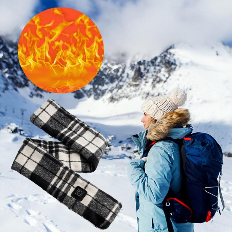 Bandanas 3-Level USB Heated Neck Warmer Wrap Scarf Christmas Heating Winter Men Women Smart Electric Massage Shawl Scarves
Bandanas 3-Level USB Heated Neck Warmer Wrap Scarf Christmas Heating Winter Men Women Smart Electric Massage Shawl Scarves