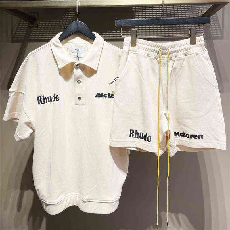 Brand Designer t Shirt Rhude x Mclaren Letter Embroidered Lapel Pullover T-shirt Men' and Women' Short Sleeve -xl
Brand Designer t Shirt Rhude x Mclaren Letter Embroidered Lapel Pullover T-shirt Men' and Women' Short Sleeve -xl