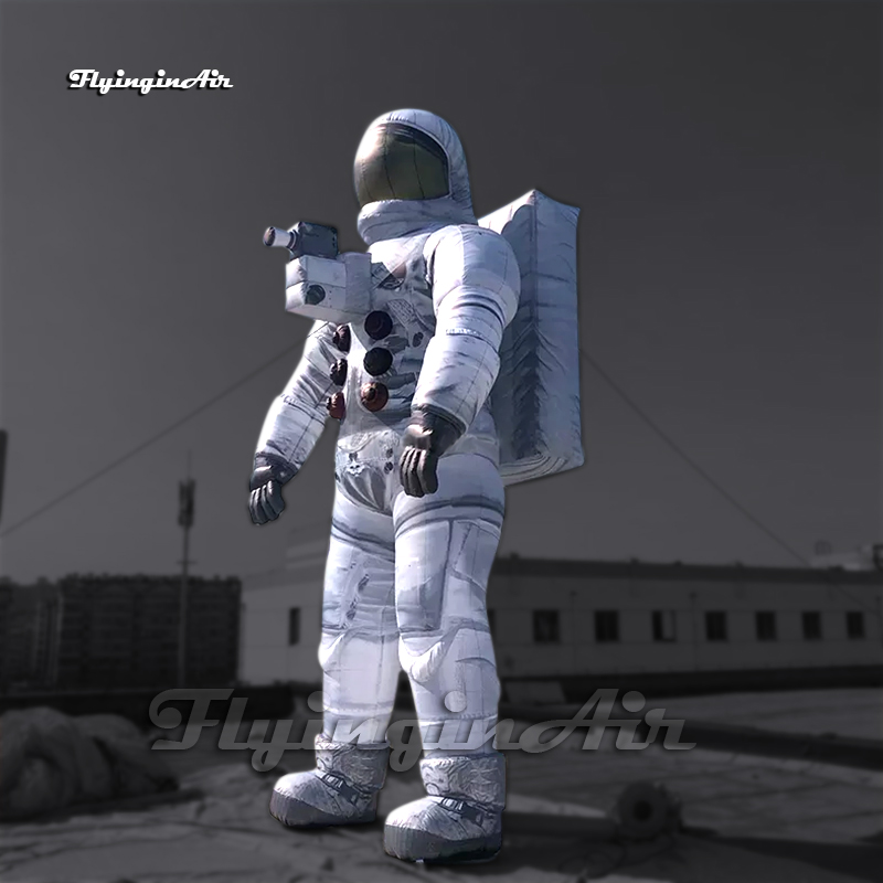 Amazing Giant Inflatable Astronaut Planet Explorer 6m Figure Model Air Blow Up Spaceman Balloon For Park Decoration