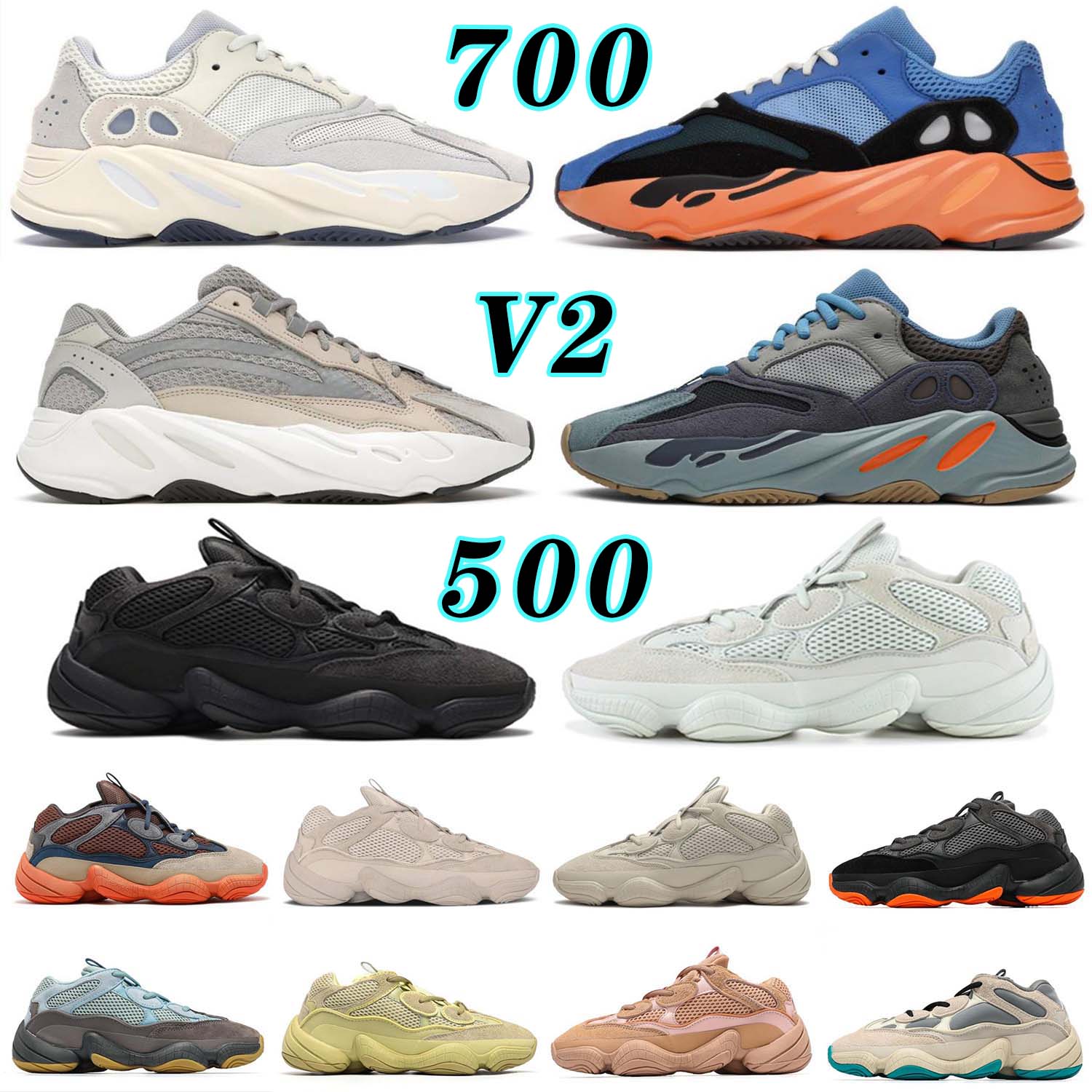 Top Quality yeezzys 700 v2 500 running sports designer shoes Enflame Amber Tephra Cream Hi-Res Red Sun woman Hospital Blue Runner men womens 700 sneakers boost 700s, #37
Top Quality yeezzys 700 v2 500 running sports designer shoes Enflame Amber Tephra Cream Hi-Res Red Sun woman Hospital Blue Runner men womens 700 sneakers boost 700s, #37