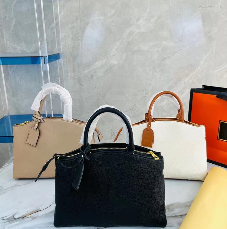 Tricolor Fashion Womens Totes Handbag Elegance Atmosphere High Quality Embossing Genuine Leather Women Luxury Brand High Capacity Pure Color Shoulder Bag, Black 01
Tricolor Fashion Womens Totes Handbag Elegance Atmosphere High Quality Embossing Genuine Leather Women Luxury Brand High Capacity Pure Color Shoulder Bag, Black 01