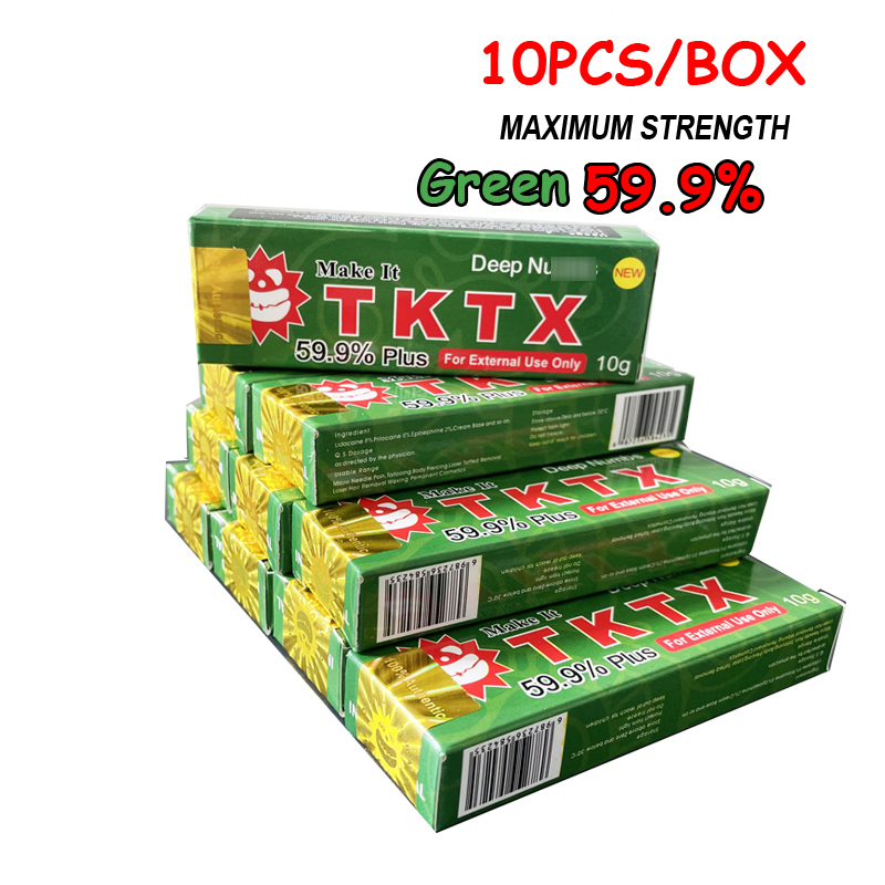 59.9% tktx Tattoo Cream green 10g Original white ceams Before Permanent Piercing Makeup Microblading Eyebrow Lips Body Skin
59.9% tktx Tattoo Cream green 10g Original white ceams Before Permanent Piercing Makeup Microblading Eyebrow Lips Body Skin