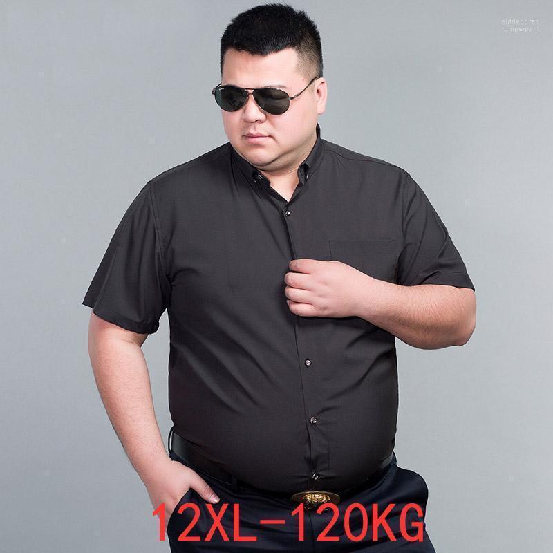 Men's Short Sleeve Big Shirt Large Size 10XL 11XL 12XL 160KG Business Office Comfortable Summer Lapel Black 8XL 9XL Casual Shirts Eldd22, The photo color
Men's Short Sleeve Big Shirt Large Size 10XL 11XL 12XL 160KG Business Office Comfortable Summer Lapel Black 8XL 9XL Casual Shirts Eldd22, The photo color
