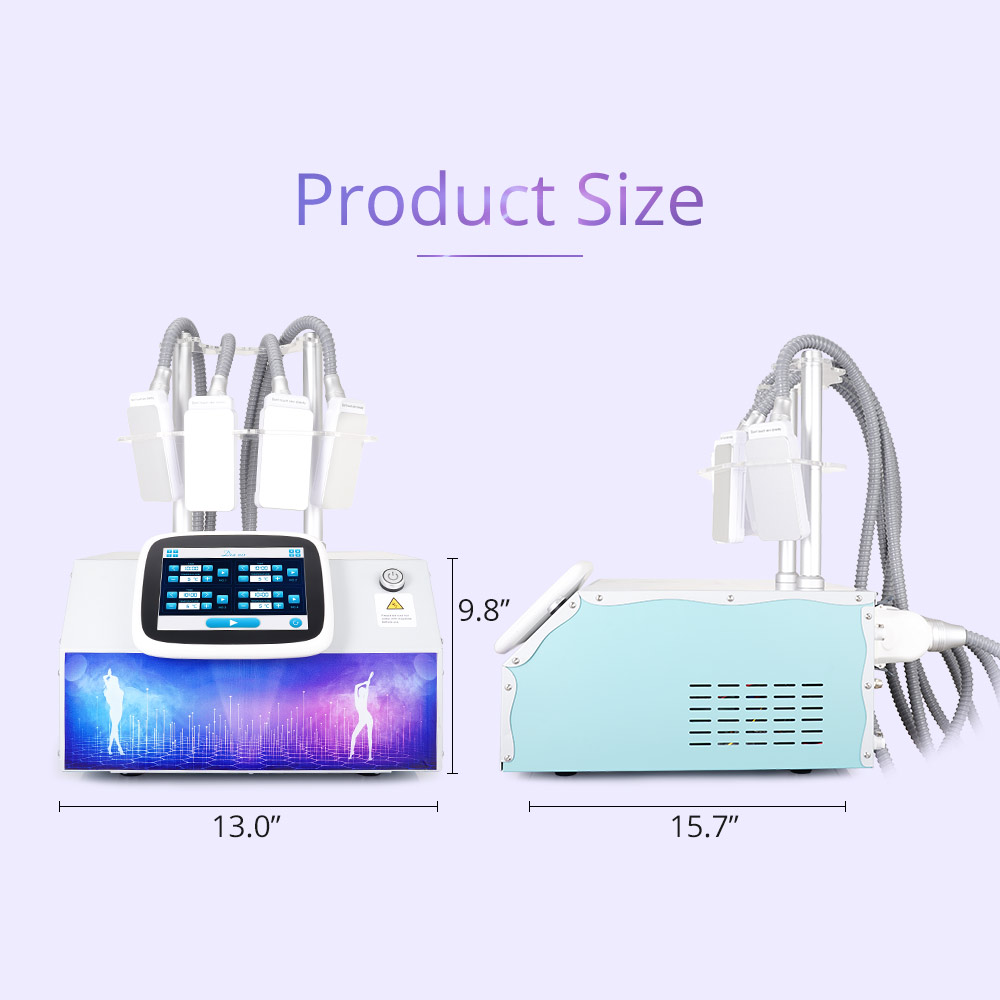 Best Selling Cold Slimming Body Shaping Machine Freeze Cryo Weight Loss Vacuum Beauty Salon Equipment