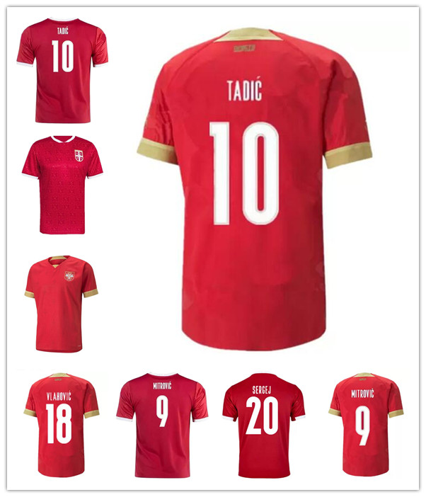 2022 2023 Serbia National Team Mens Soccer Jerseys JOVIC KOLAROV VLAHOVIC SERGEJ MATIC LJAJIC Football Shirt
2022 2023 Serbia National Team Mens Soccer Jerseys JOVIC KOLAROV VLAHOVIC SERGEJ MATIC LJAJIC Football Shirt