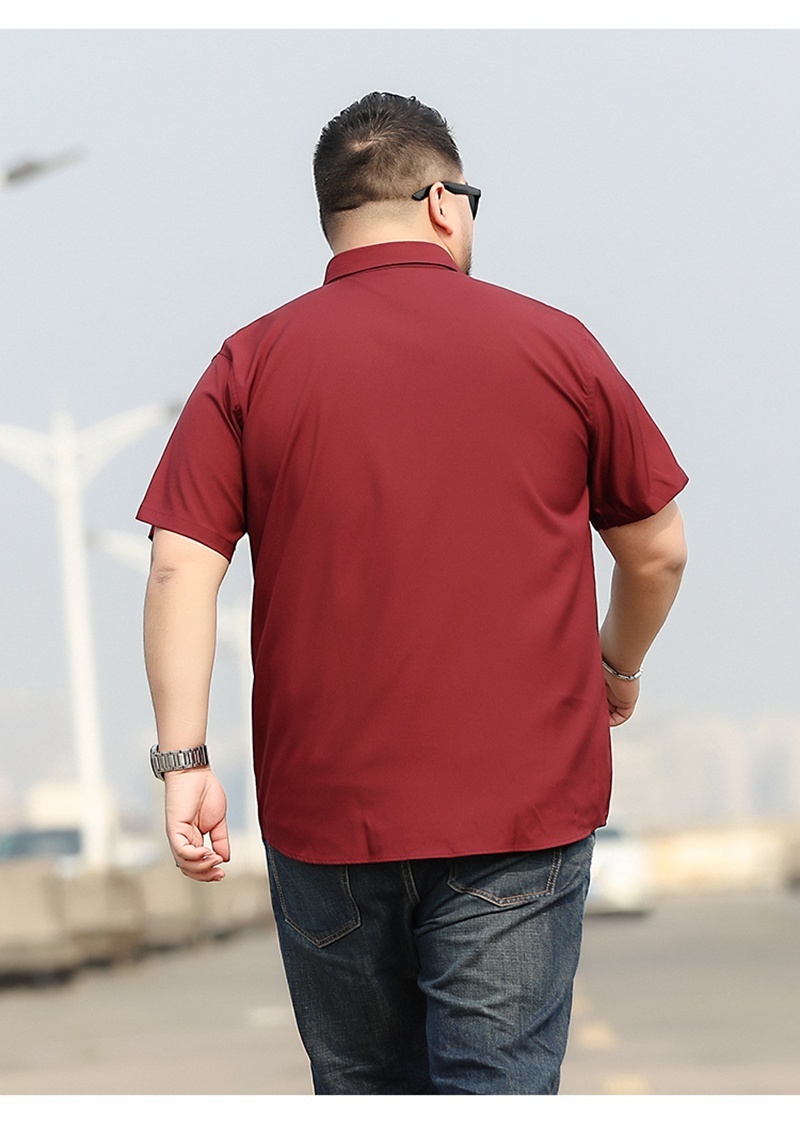 men 8XL 9XL shirts 10XL 7XL plus size big larger 5XL 6XL short sleeve summer dress plaid casual navy blue 220322