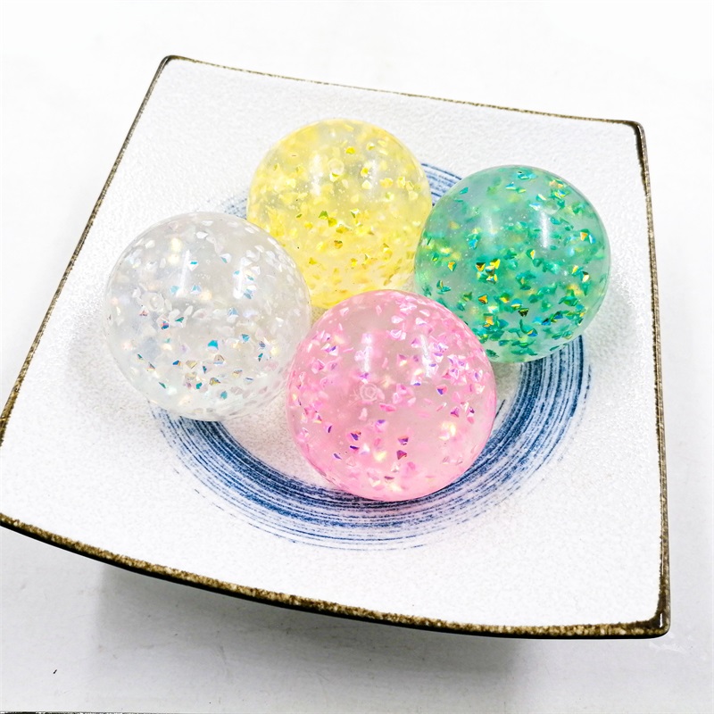 Fidget Toys New Kids Toys Squeeze Diamond Vent Ball Decompression Toy Children's Pinch Le Water Polo Manufacturer Wholesale