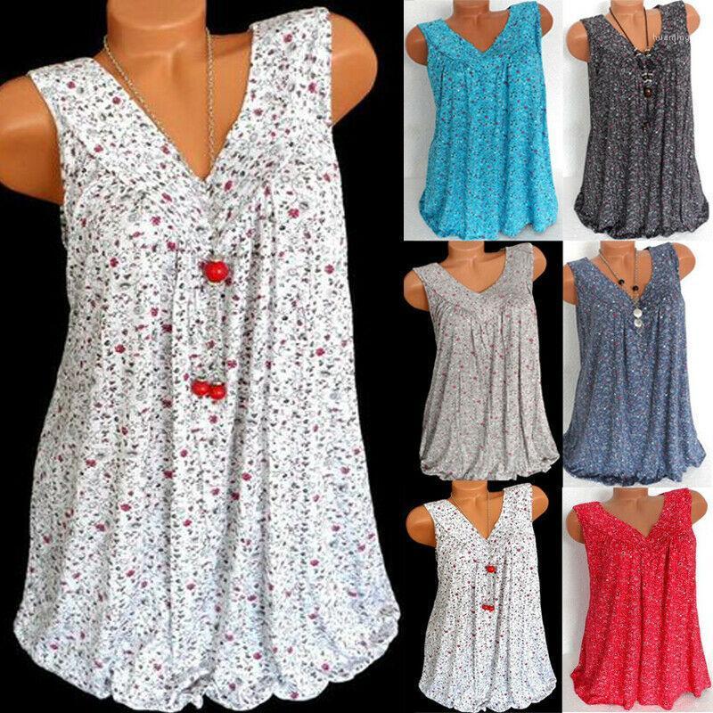 Fashion Womens Summer Loose Print Sleeveless Vest Tee Shirt Blouse Lady Boho Casual V-Neck Tops Plus Size Women's Blouses & Shirts, Black
Fashion Womens Summer Loose Print Sleeveless Vest Tee Shirt Blouse Lady Boho Casual V-Neck Tops Plus Size Women's Blouses & Shirts, Black