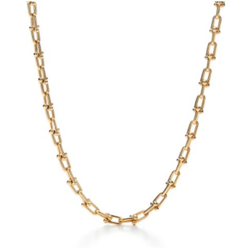 Fashion Luxury necklace designer hardwear jewelry Horseshoe U shape chains necklaces for women party Rose Gold Platinum long Chain diamonds jewellery 60153062
Fashion Luxury necklace designer hardwear jewelry Horseshoe U shape chains necklaces for women party Rose Gold Platinum long Chain diamonds jewellery 60153062