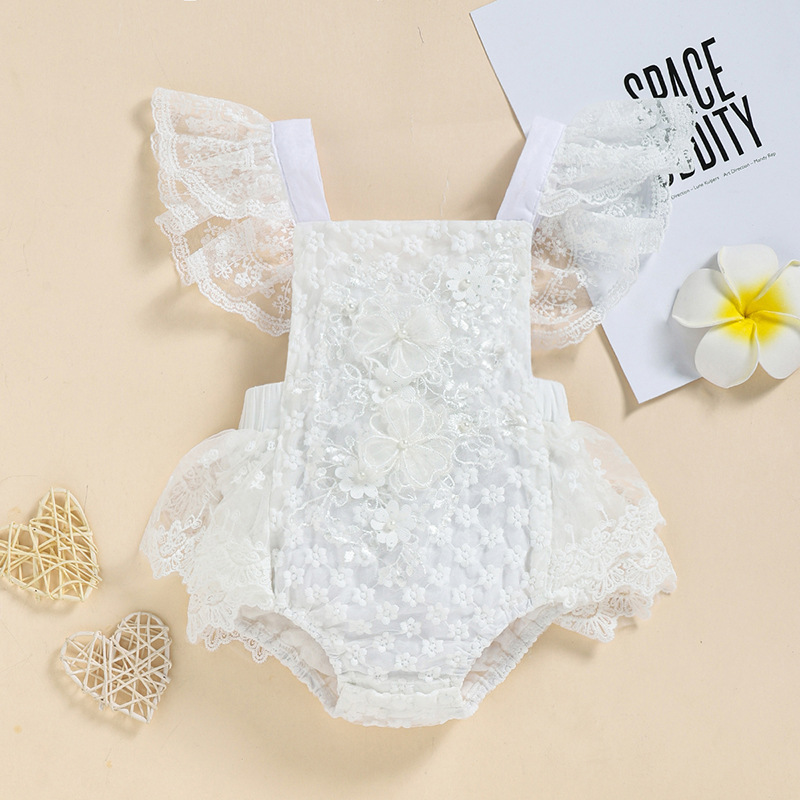 15961 Summer Infant Baby Girls Cotton Lace Rompers Kids Babies Bodysuit Toddlers Climb Clothes Children Ruffles Onesies Rompers, White
15961 Summer Infant Baby Girls Cotton Lace Rompers Kids Babies Bodysuit Toddlers Climb Clothes Children Ruffles Onesies Rompers, White