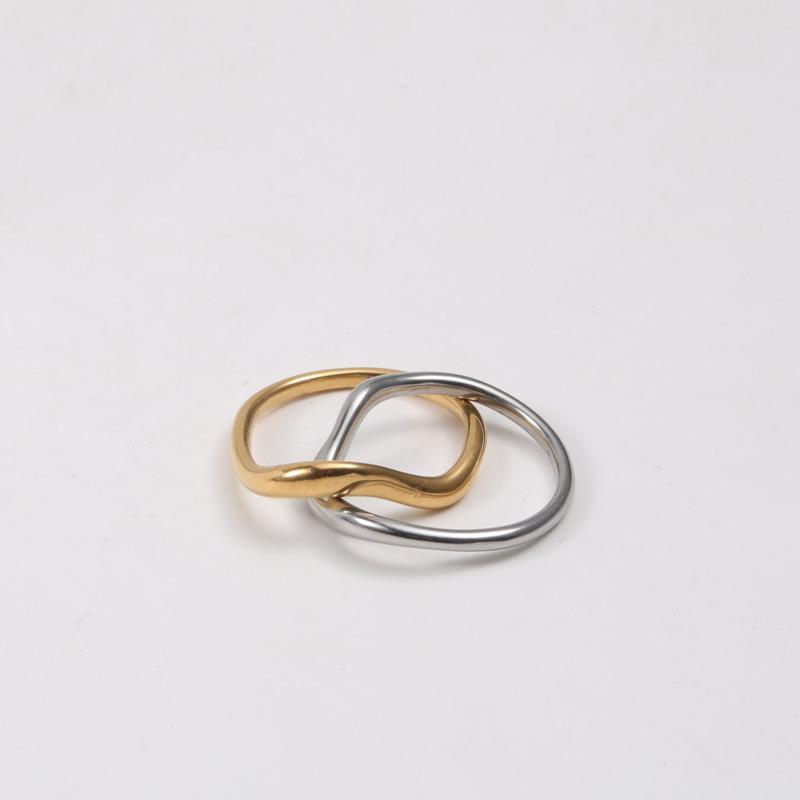 Cluster Rings Stainless Steel Knuckles Female Interlocking Forever Together Gold Plated Ring Wedding Engagement Fashion For Women JewelryClu
Cluster Rings Stainless Steel Knuckles Female Interlocking Forever Together Gold Plated Ring Wedding Engagement Fashion For Women JewelryClu