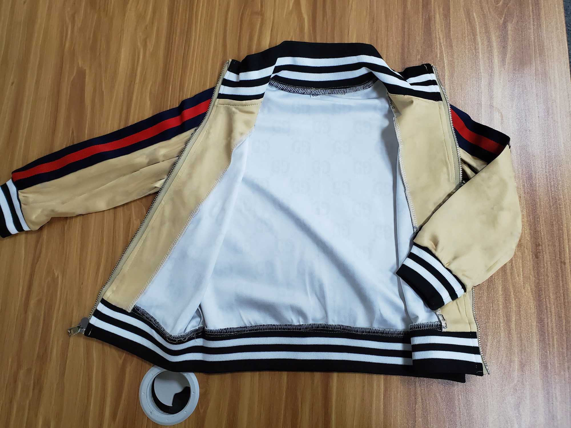 Kids Fashion Tracksuits Letter Printed Jackets Pants Two Pieces Set Boys Girls Casual Sport Style Clothing Suit Child Clothes