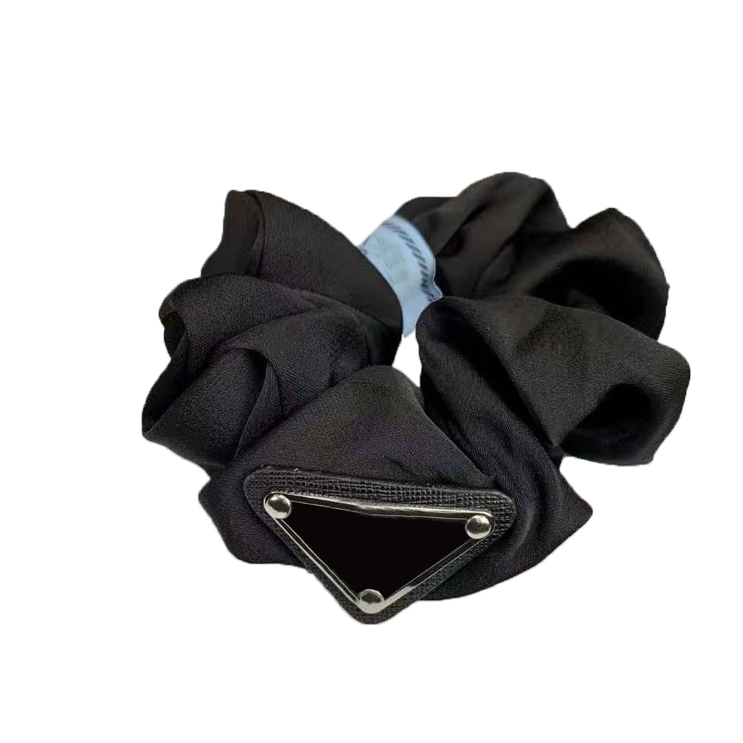 Delicate Silk Hair Rubber Bands Metal Triangle Letter Hair Ring Women Ponytail Hairband Elastic Hair Ties
Delicate Silk Hair Rubber Bands Metal Triangle Letter Hair Ring Women Ponytail Hairband Elastic Hair Ties