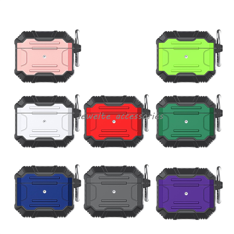 Headset Accessories Shockproof Airpods Case Full-Body TPU+PC Protective Cover for Airpods 1 & 2 Air pod 3 Airpod Pro
Headset Accessories Shockproof Airpods Case Full-Body TPU+PC Protective Cover for Airpods 1 & 2 Air pod 3 Airpod Pro
