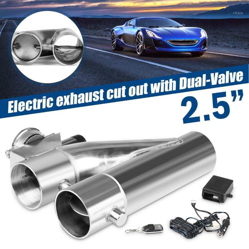 Manifold & Parts 2.5" 3" Stainless Steel Electric Exhaust Y Pipe Cutout Kit Control Valve W/ Dual System Switch Remote 
Manifold & Parts 2.5" 3" Stainless Steel Electric Exhaust Y Pipe Cutout Kit Control Valve W/ Dual System Switch Remote