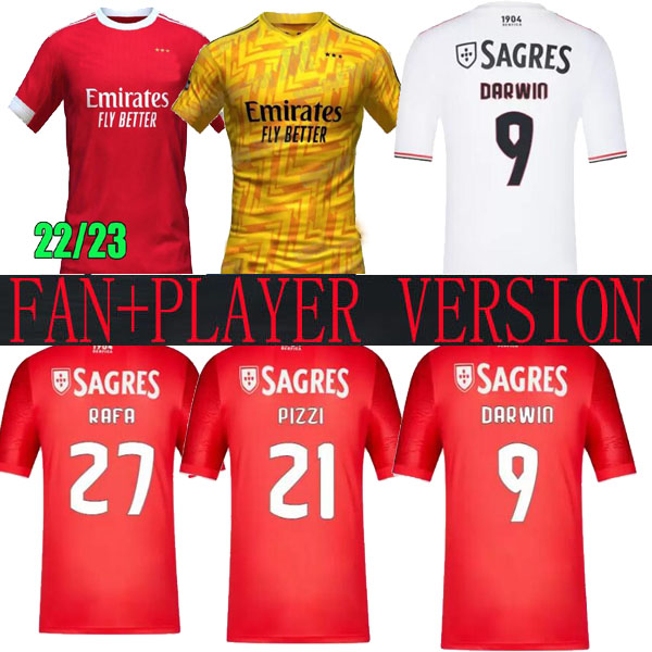 22 23 FANS EVERTON Benfica Soccer Jersey JONAS GABRIEL Camiseta SEFEROVIC ZIVKOVIC SALVIO ELISEU FEJSA 2022 2023 Player version Football shirts home red, 21 22 away fan 1
22 23 FANS EVERTON Benfica Soccer Jersey JONAS GABRIEL Camiseta SEFEROVIC ZIVKOVIC SALVIO ELISEU FEJSA 2022 2023 Player version Football shirts home red, 21 22 away fan 1