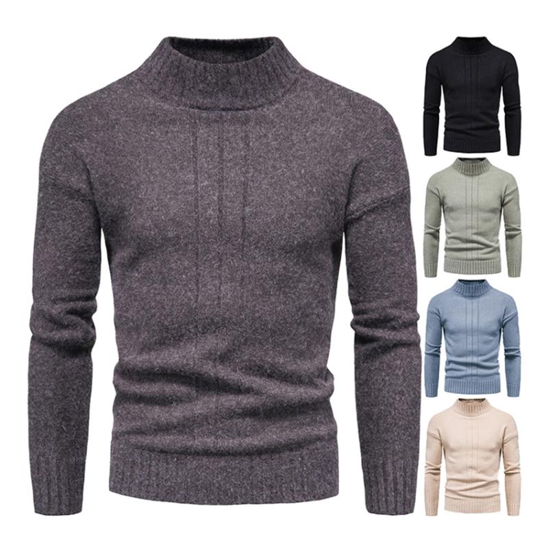 Men's Sweaters Casual Turtleneck Sweater Men Pullovers Spring Autumn Fashion Solid Slim Fit Knitwear Long Sleeve Clothing ManMen's, Black
Men's Sweaters Casual Turtleneck Sweater Men Pullovers Spring Autumn Fashion Solid Slim Fit Knitwear Long Sleeve Clothing ManMen's, Black