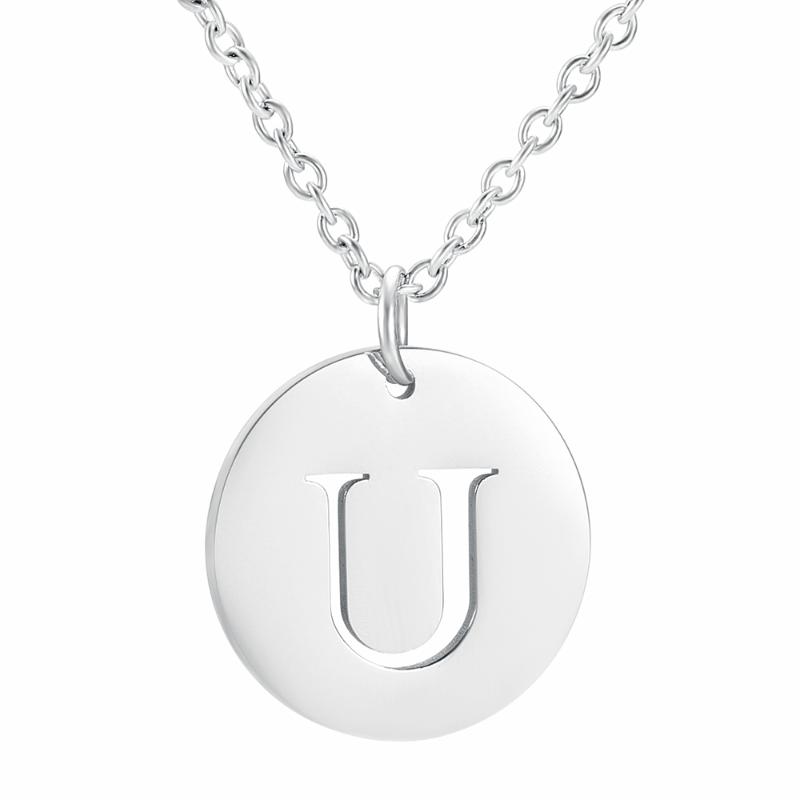 Pendant Necklaces Fashion Stainless Steel Jewelry Personalized Name Letter Shape Silver Necklace U-ZPendant
Pendant Necklaces Fashion Stainless Steel Jewelry Personalized Name Letter Shape Silver Necklace U-ZPendant
