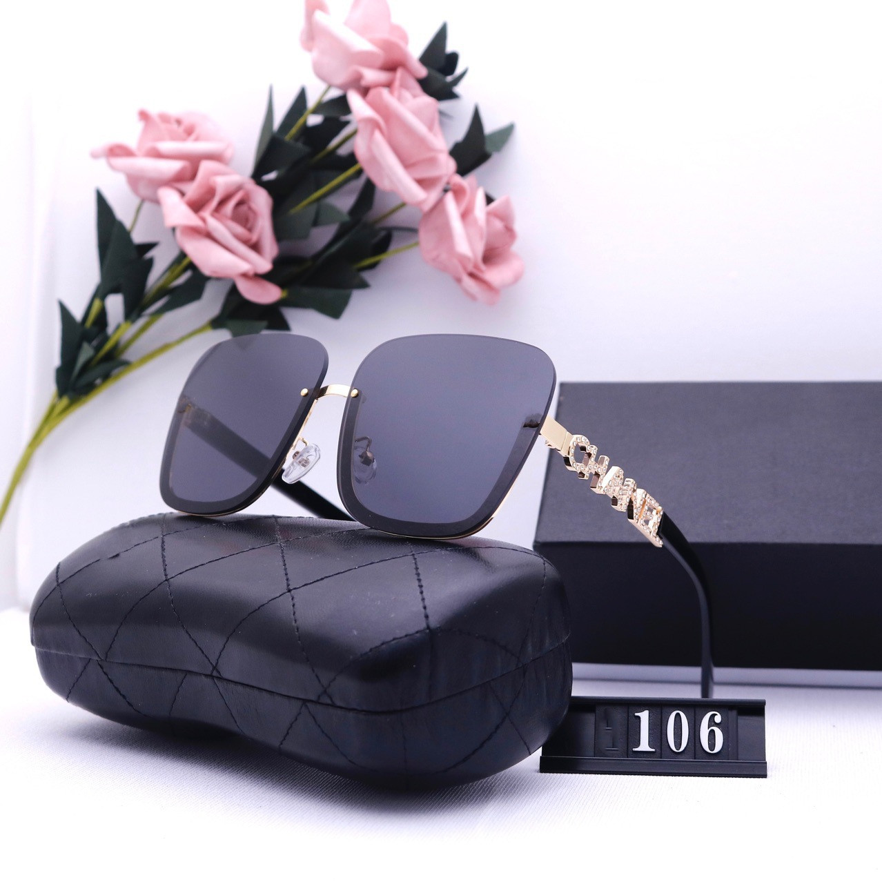 Top luxury polarized Sunglasses polaroid lens designer womens Mens Goggle senior Eyewear For Women eyeglasses frame Vintage Metal Sun Glasses With Box 106
Top luxury polarized Sunglasses polaroid lens designer womens Mens Goggle senior Eyewear For Women eyeglasses frame Vintage Metal Sun Glasses With Box 106