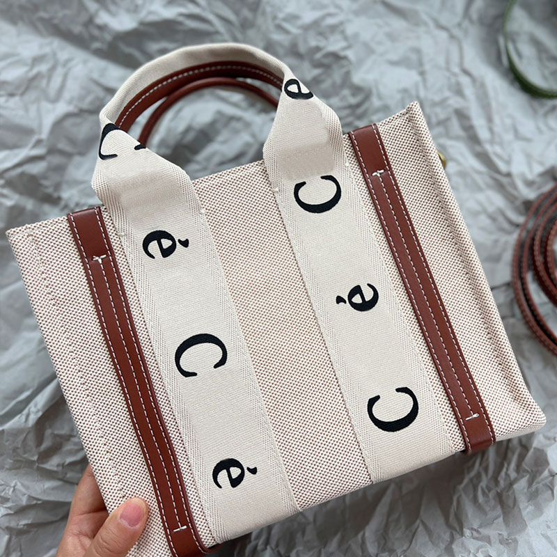 Canvas Woody Tote Shopping Bags Women Handbags Purse Detachable Long Strap Fashion Letters Crossbody Bags Large Capacity Pocket
Canvas Woody Tote Shopping Bags Women Handbags Purse Detachable Long Strap Fashion Letters Crossbody Bags Large Capacity Pocket
