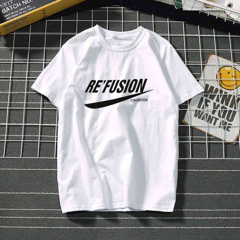 100% cotton summer men's short sleeve 2022 new loose trend clothes bottoms T-shirt ins fashion brand, White
100% cotton summer men's short sleeve 2022 new loose trend clothes bottoms T-shirt ins fashion brand, White