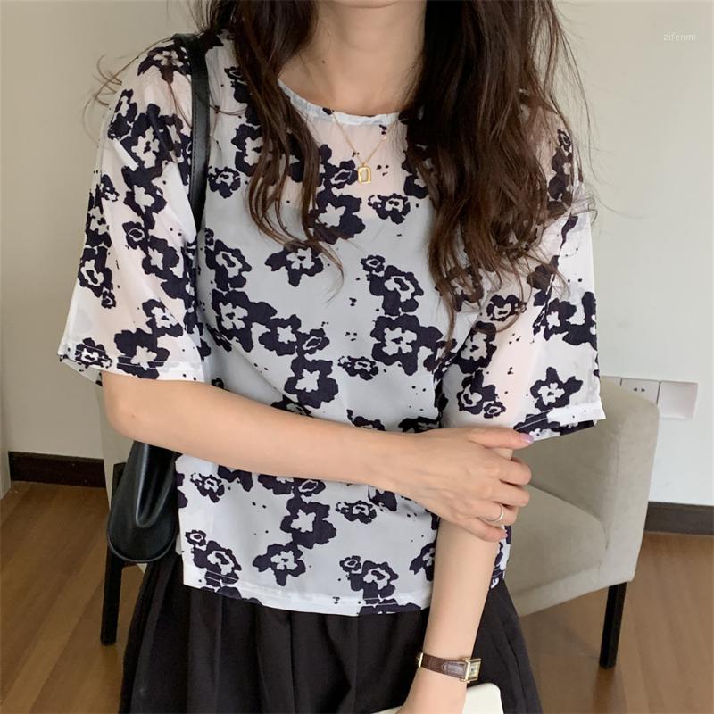 Women's Blouses & Shirts Alien Kitty 2022 Florals Light Women Shorts Sleeves Summer Printing Loose Sexy Casual Tops All Match Femme, Photo color
Women's Blouses & Shirts Alien Kitty 2022 Florals Light Women Shorts Sleeves Summer Printing Loose Sexy Casual Tops All Match Femme, Photo color