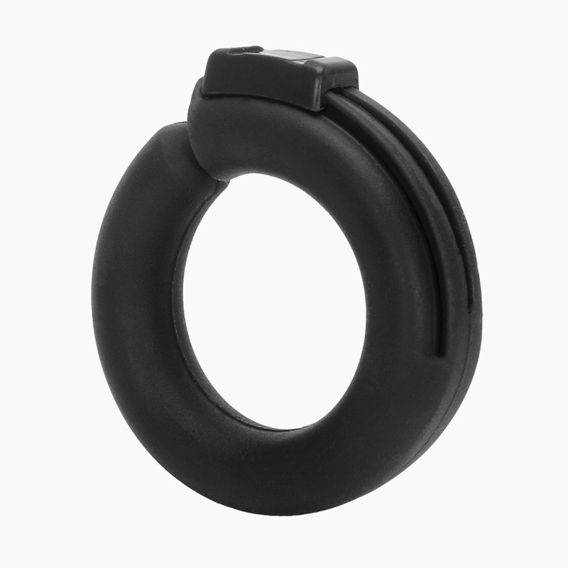 1PC Cock Ring Silicone Penis Rings Delay Ejaculation Adjustable Male Chastity Device WhiteBlack Sex Toys For Men Adult Products 220712